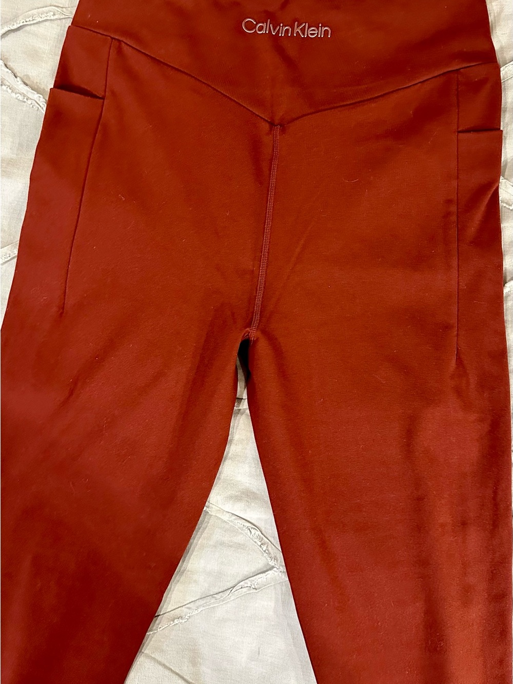 Calvin Klein Rust Orange Active pants